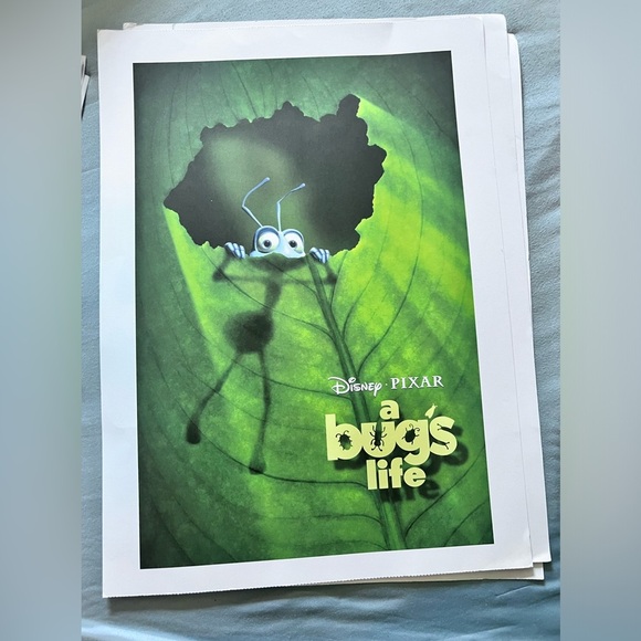 Disney Pixar Posters from 2015 Walt Disney Calendar EUC CLASSIC POSTERS - Picture 12 of 14